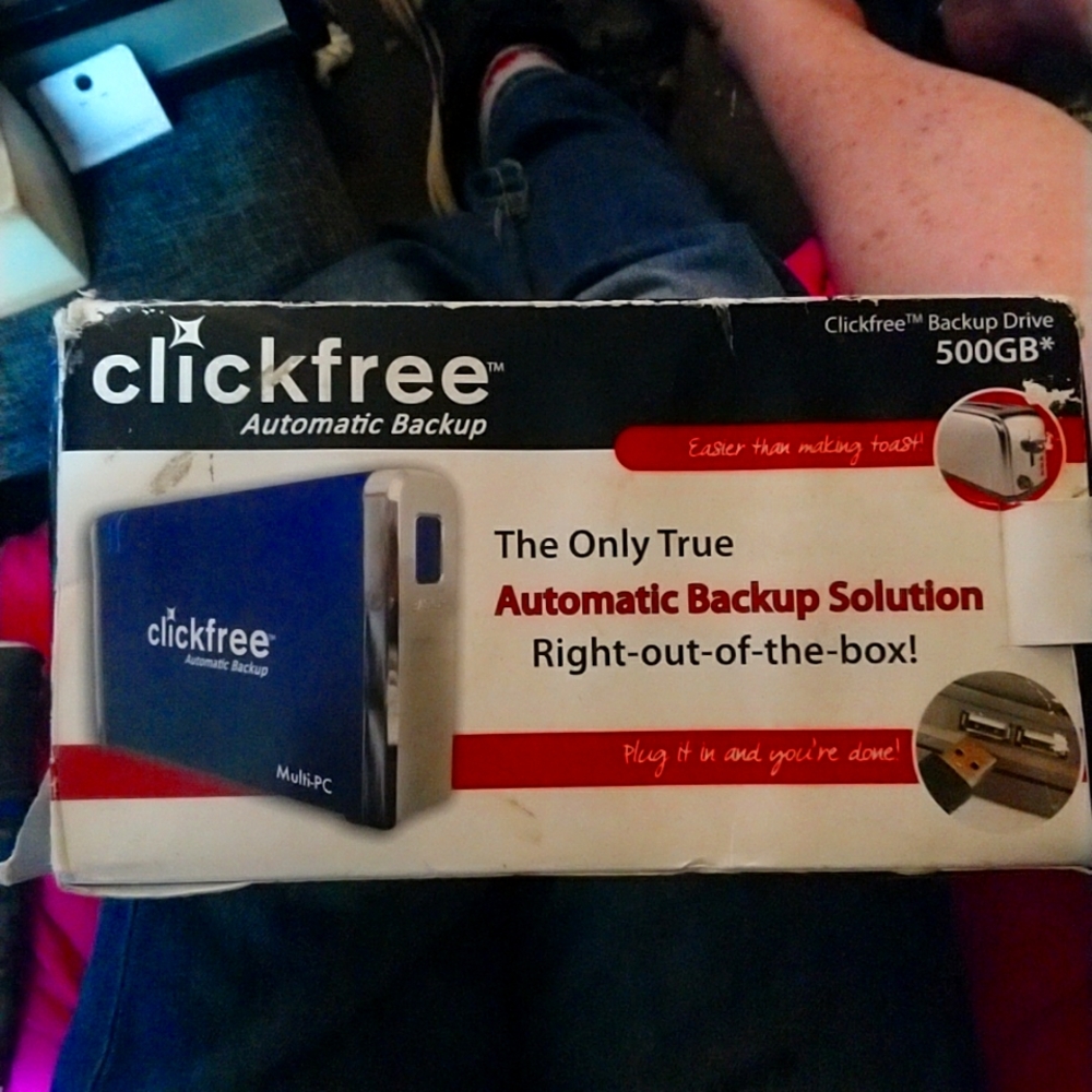 Click free automatically backup